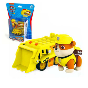 Paw Patrol Rescue Knights Series Pull-back Vehicle - Rubble