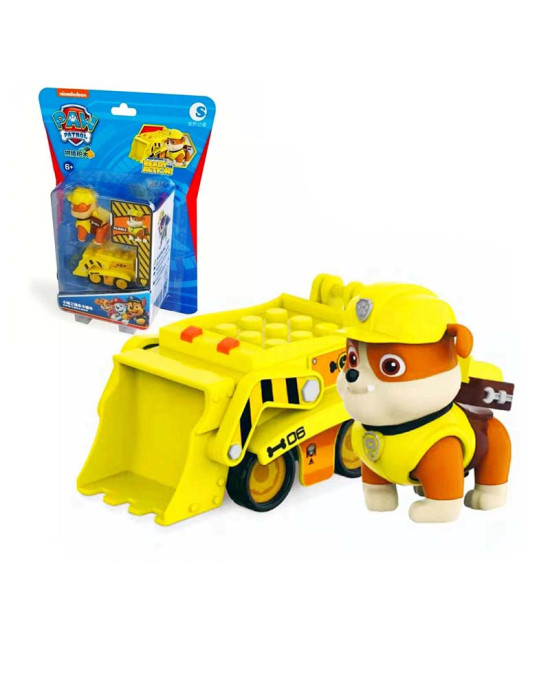 Paw Patrol Rescue Knights Series Pull-back Vehicle - Rubble