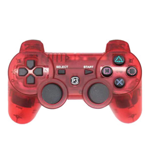 DualShock 3 Wireless Controller (Transparent Red)