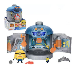 Despicable Me 4 Series Toy Figure Set - Minions Transformation Warehouse