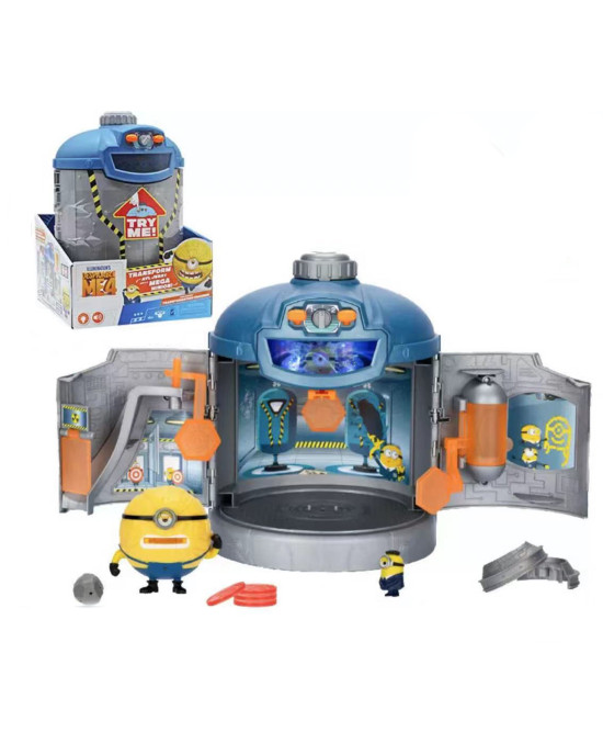 Despicable Me 4 Series Toy Figure Set - Minions Transformation Warehouse