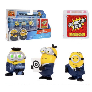Despicable Me 4 Series Toy Figure Set - Minions Avl Squad