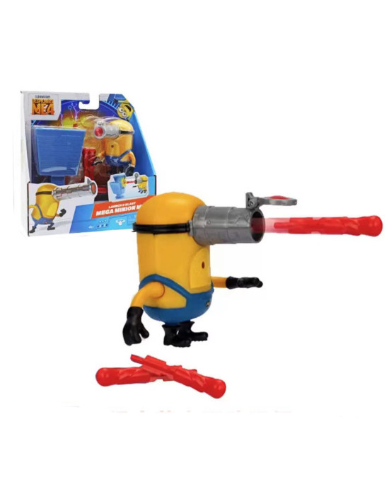 Despicable Me 4 Series Toy Figure Set - Mega minions Launch Blast