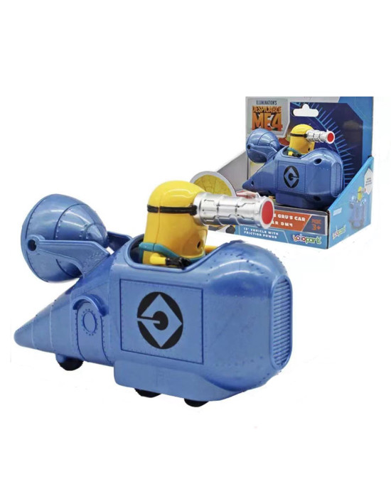 Despicable Me 4 Series Toy Figure Set - Mega Minions Gru's Car