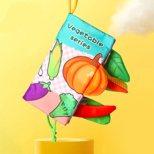 Baby Cloth Books - Vegetable Series