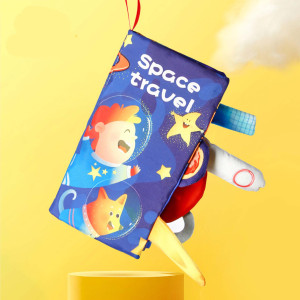 Baby Cloth Books - Sapce Travel