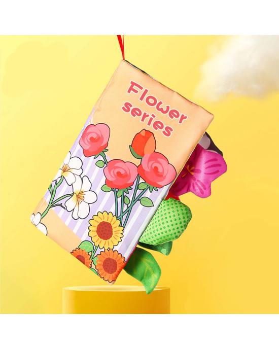 Baby Cloth Books - Flower Series