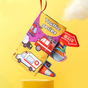 Baby Cloth Books - Traffic Series