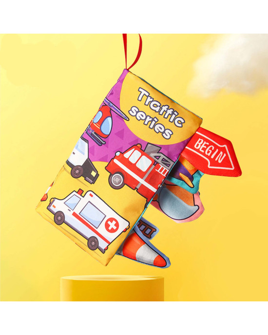 Baby Cloth Books - Traffic Series